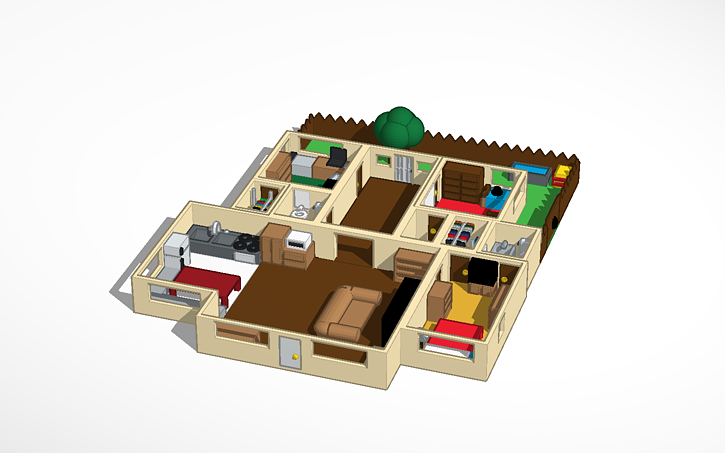 Lovely House Tinkercad
