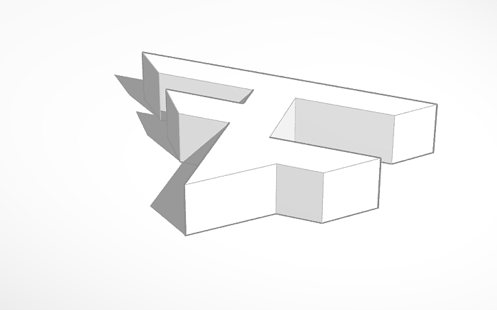 Faze Clan Logo Tinkercad