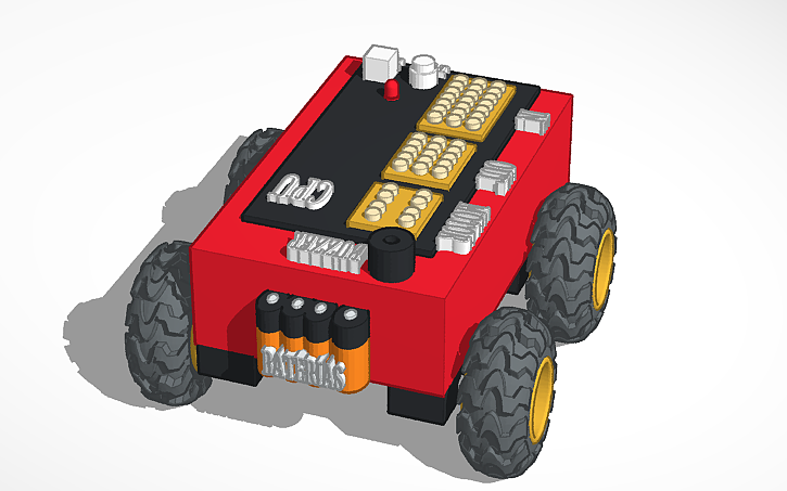 3D design AFR_sensingBot_402 - Tinkercad