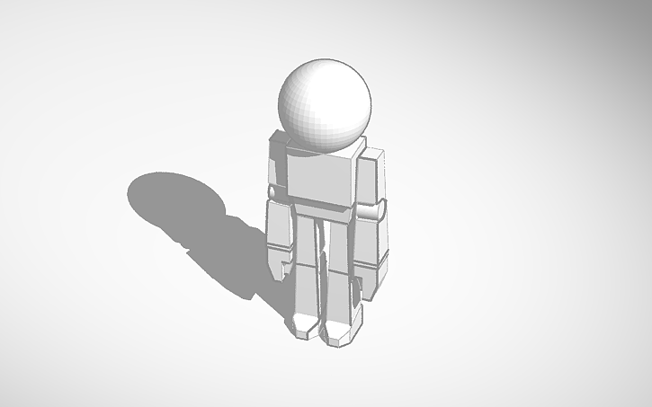 3D design Ragdoll - Tinkercad