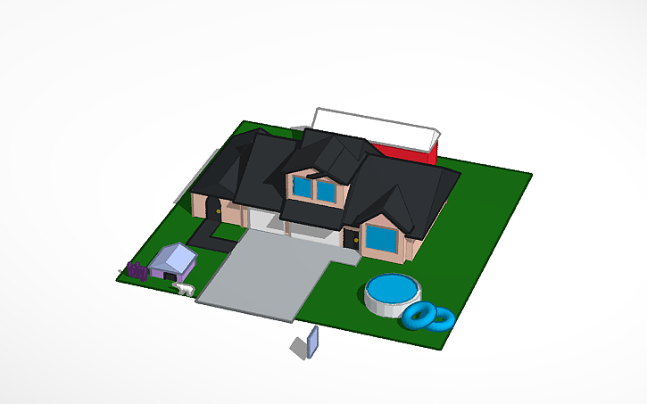 3D design Copy of House. Just House. - Tinkercad