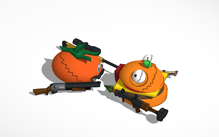 Durr Burger Vs Tomato Head Tinkercad