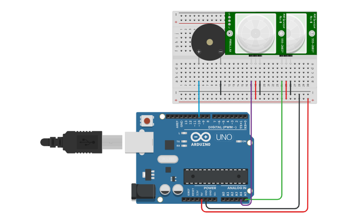 Circuit design people inside - Tinkercad