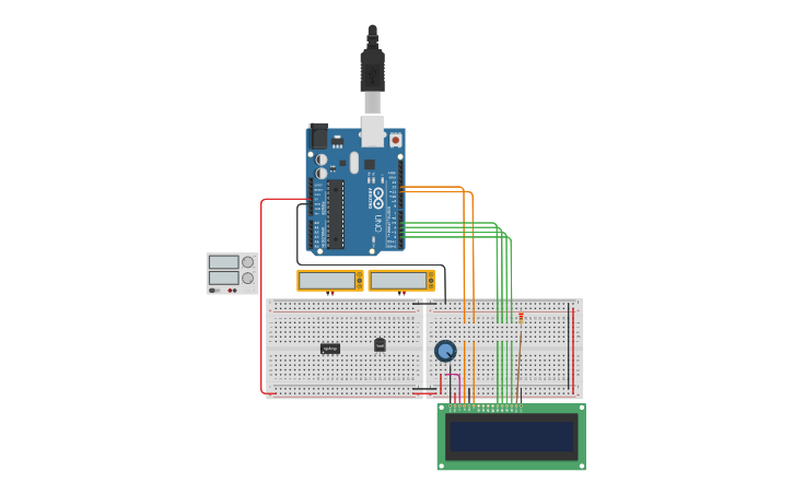 Circuit design Temperature_Sensor | Tinkercad
