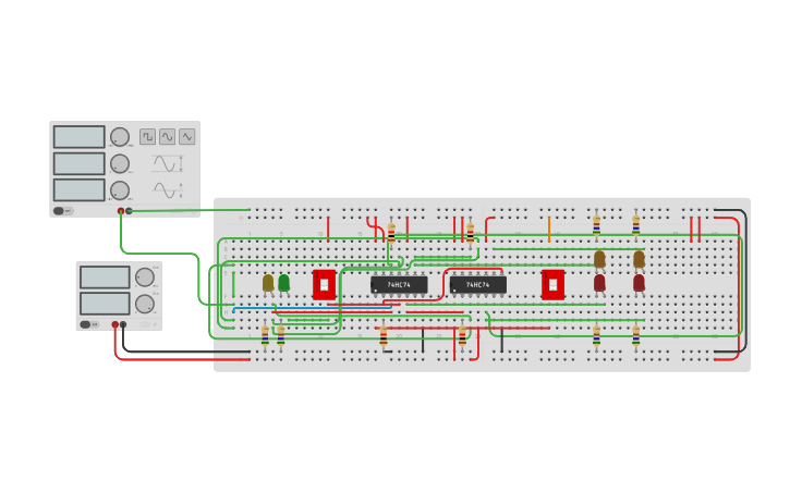 Circuit design Lab 4B by Mok Yu Fung (20209740A) | Tinkercad