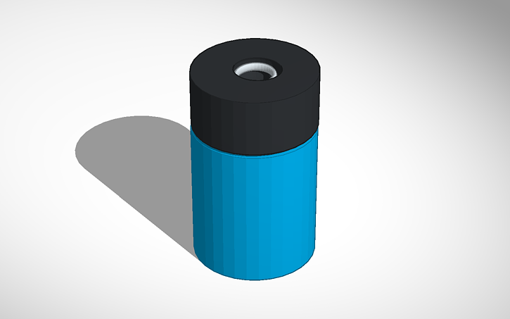 3D design PENCIL SHARPENER | Tinkercad