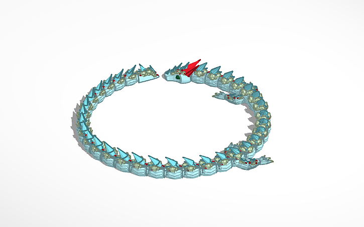 3d-design-articulated-crystal-dragon-tinkercad