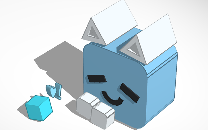 Just Shapes And Beats Sad Cube