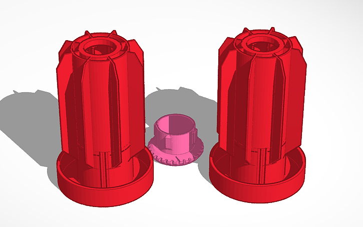 3D design engine mount v3 - Tinkercad