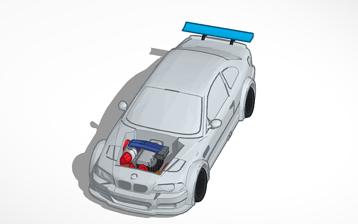 3d-design-bmw-m3-gtr-tinkercad