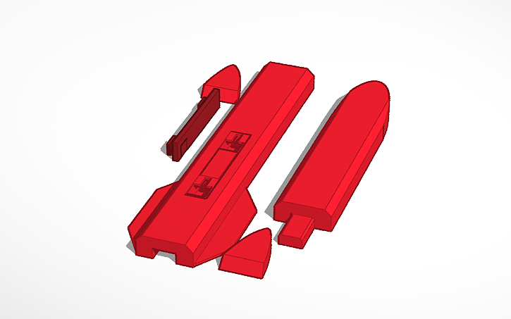 3D design FA-18 pylon | Tinkercad