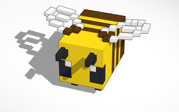 3D design mimecraft bee | Tinkercad