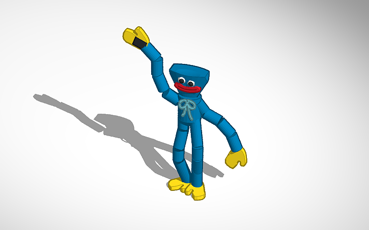 3D design huggy wuggy ragdoll - Tinkercad