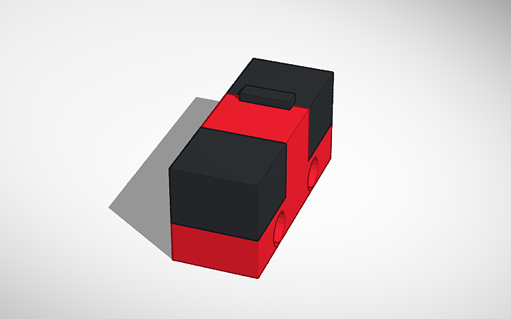 Micro Switch Cad Model 3D design Micro switch - Tinkercad