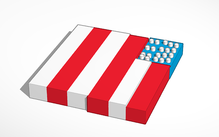 3D design celebrate the us | Tinkercad