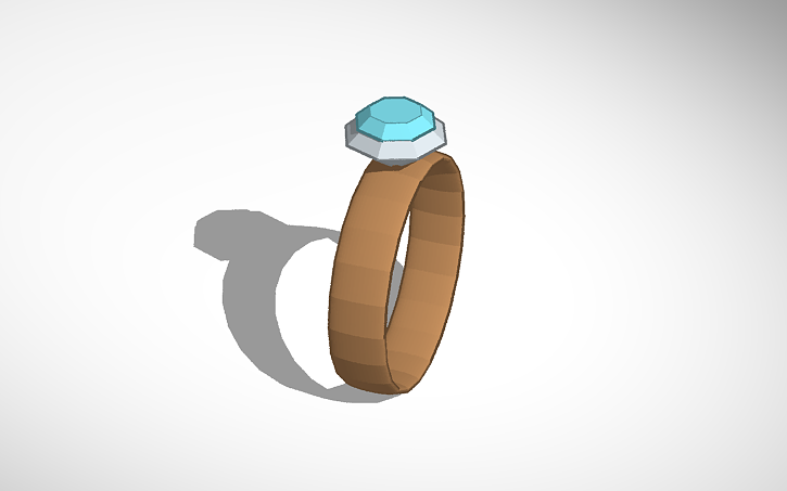 3D design Ring - Tinkercad