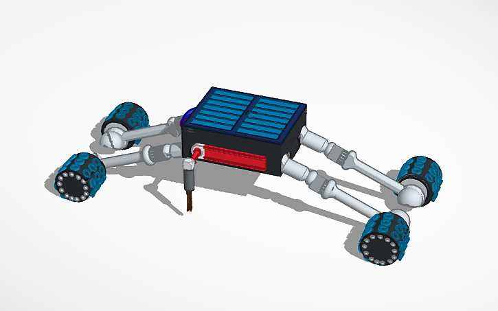3D design rover Juan Pablo Diaz 5A - Tinkercad