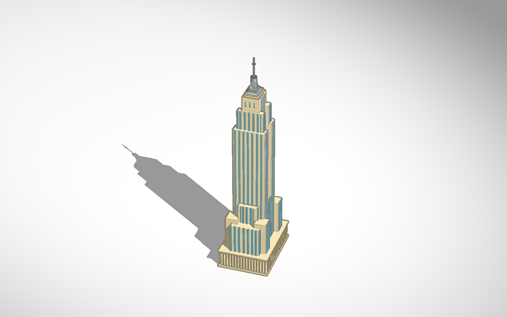 The Empire State Building Tinkercad