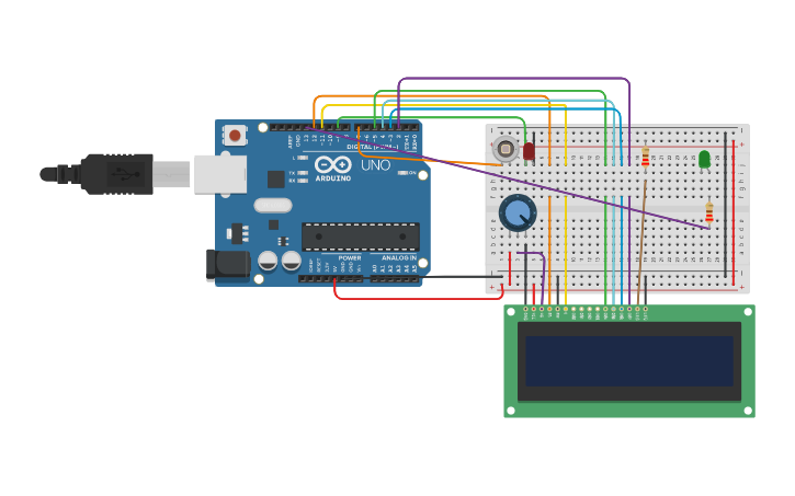 Circuit design Capstone receiver | Tinkercad