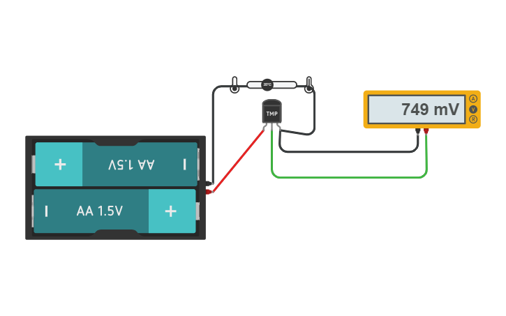 Circuit design Temp_sensor | Tinkercad