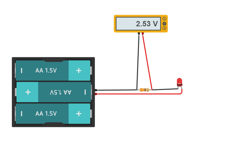 Circuit design Multímetro - Tinkercad