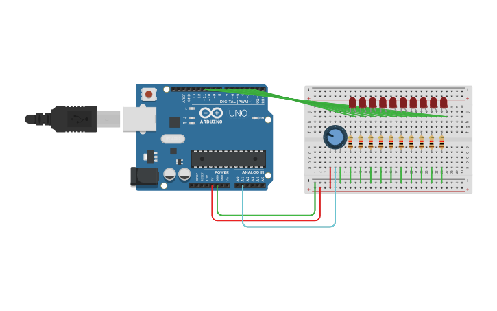 Circuit design Kara Şimşek - Tinkercad