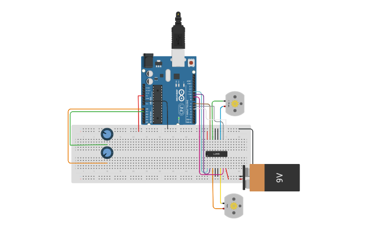 Circuit design Atividade Semana 11 - Tinkercad