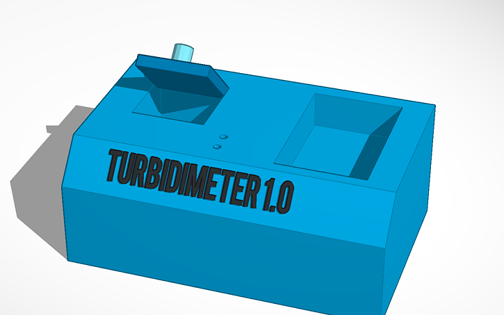 3D design Turbidity Meter - Tinkercad
