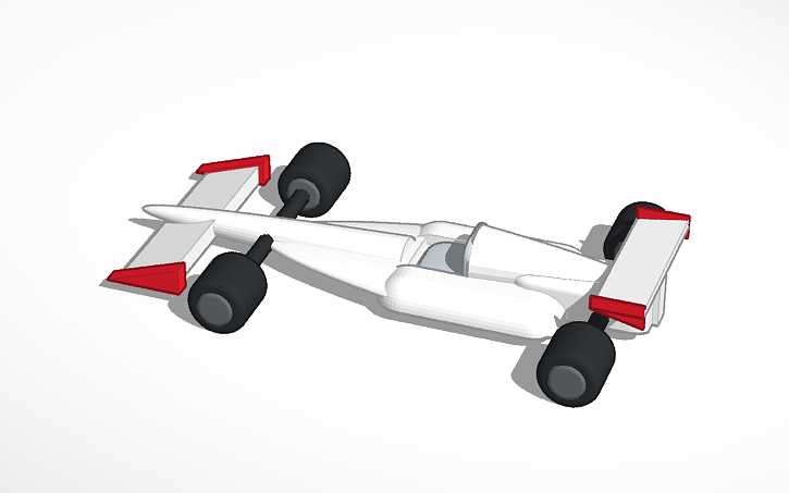 3D design race car - Tinkercad