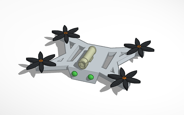 3D design Drone - Tinkercad