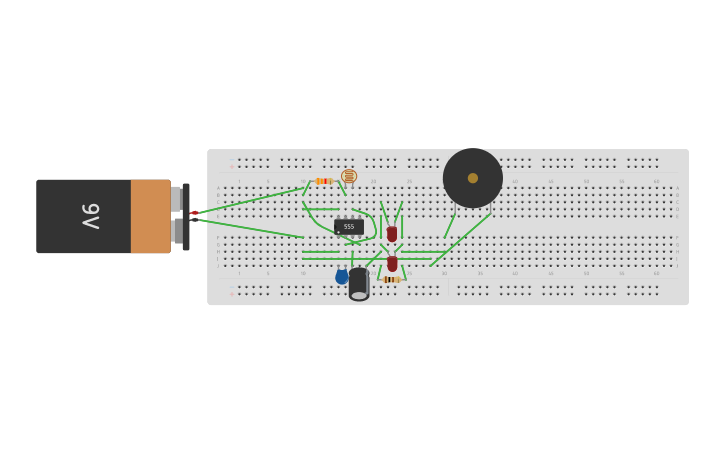 Circuit design Programacion | Tinkercad