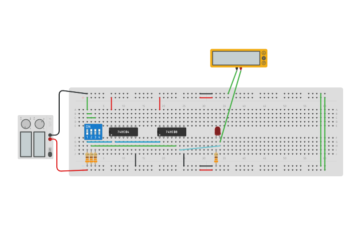 Circuit design simple A | Tinkercad