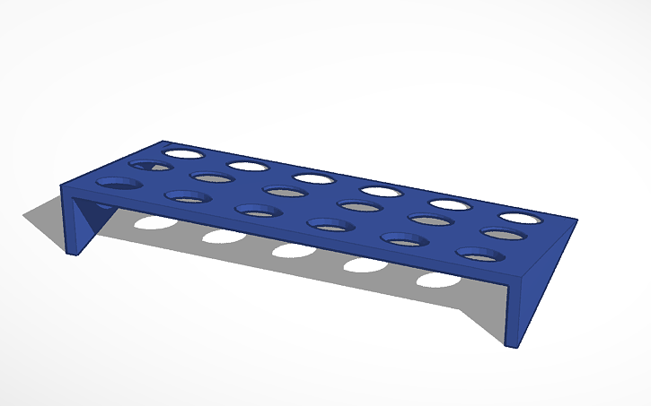 3D design Coral Rack - Tinkercad