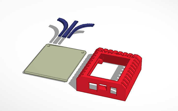 3D design SDRive Max Case Tweaks | Tinkercad
