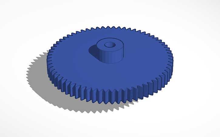 3D design Cricut Drive Gear - Tinkercad