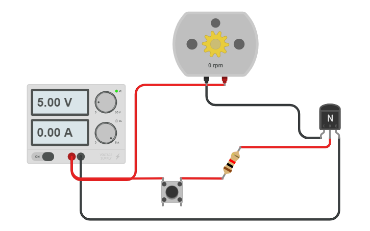 Circuit design Rangkaian 1 - Tinkercad