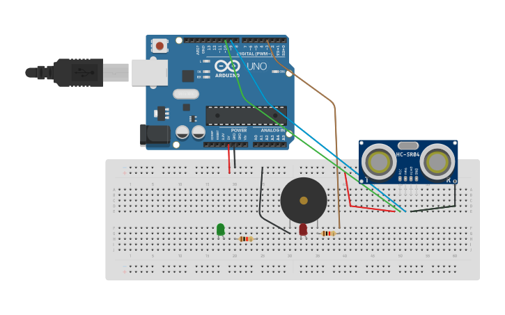 Circuit design Arduino | Tinkercad