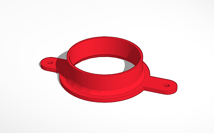 3d Design Bz12 Part 20 1 Lh Cold Intake Flange Tinkercad