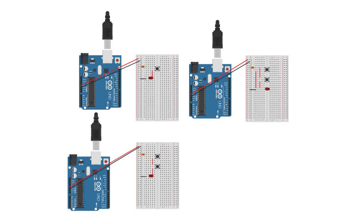 Circuit design Arduino Project 1 (Robotics) - Tinkercad