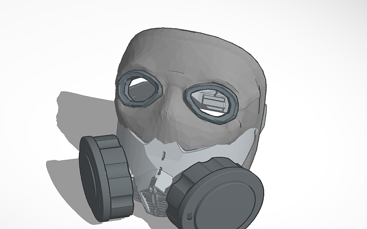 3D Design Gas Mask Tinkercad 3d-design-gas-mask-tinkercad