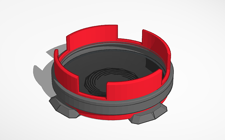 3D design Vortex Beystadium - Tinkercad