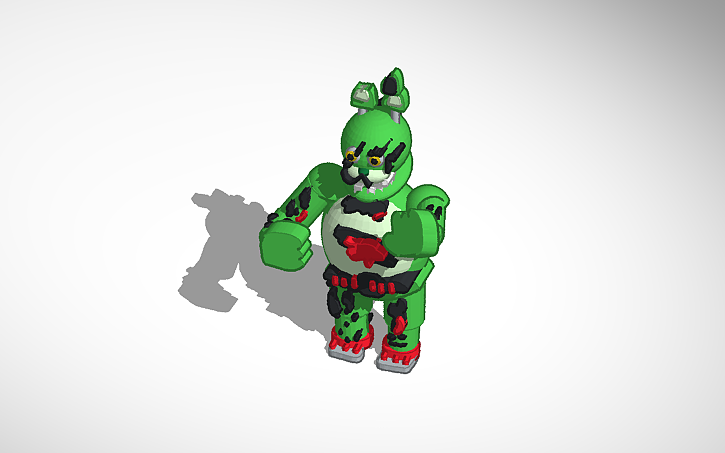3D design springtrap | Tinkercad