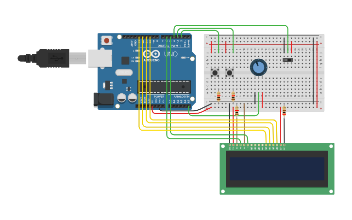 Circuit design MIC - CONTADOR - Tinkercad