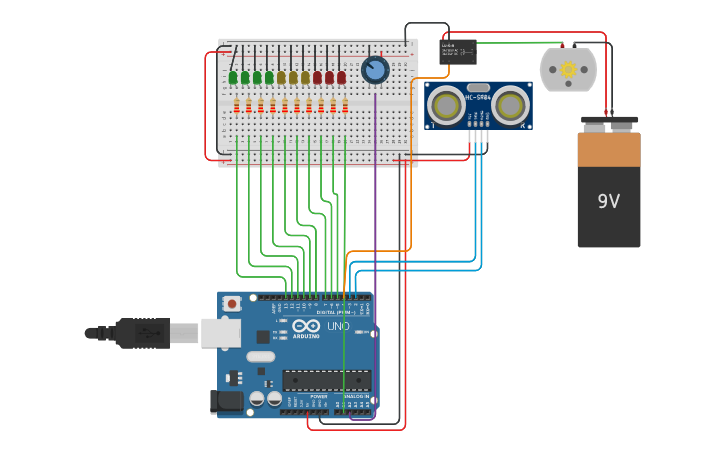 Circuit design Arduino TP 27 3 - Tinkercad