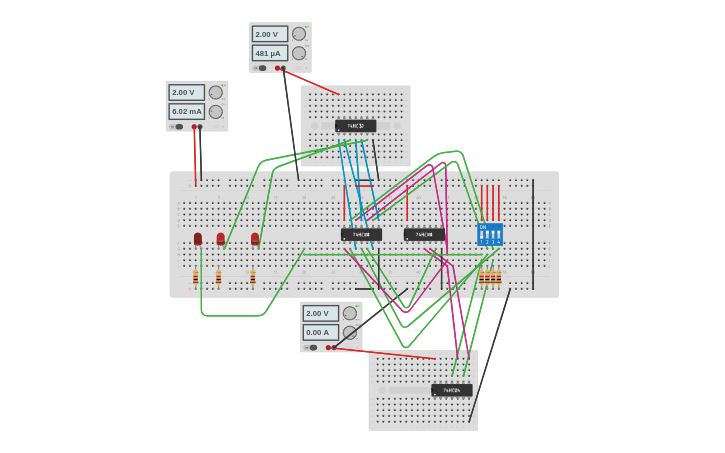 Circuit design Lab 4 LT1 - Tinkercad