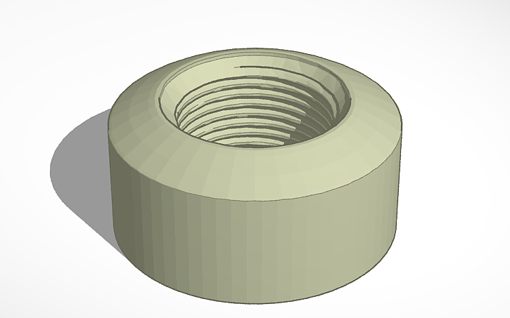 3D design FINAL Ruger Mk3 thread protector - Tinkercad