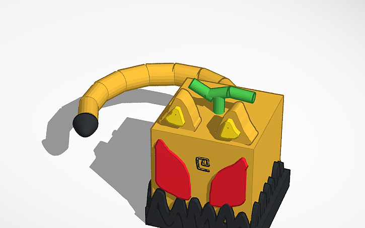 3D design leopard fruit - Tinkercad
