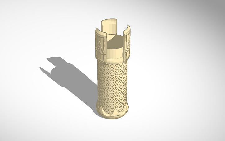 3D design Scroll Case 1 - Tinkercad