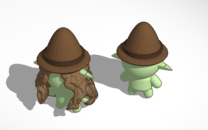3D design Goblin boy + Goblin Girl - Tinkercad