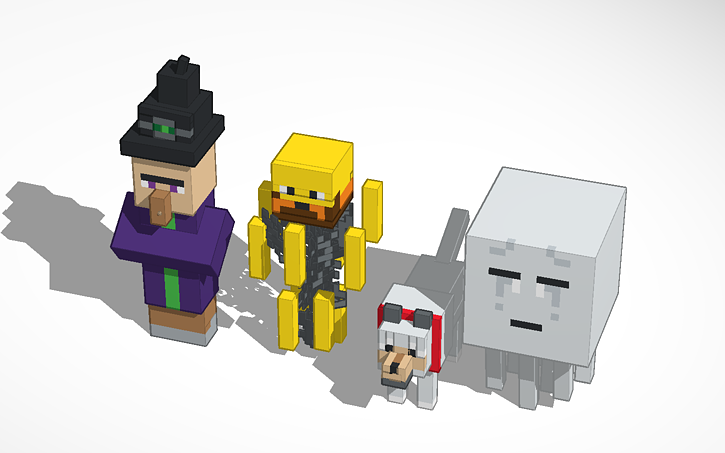 Minecraft Tinkercad Minecraft Tinkercad
